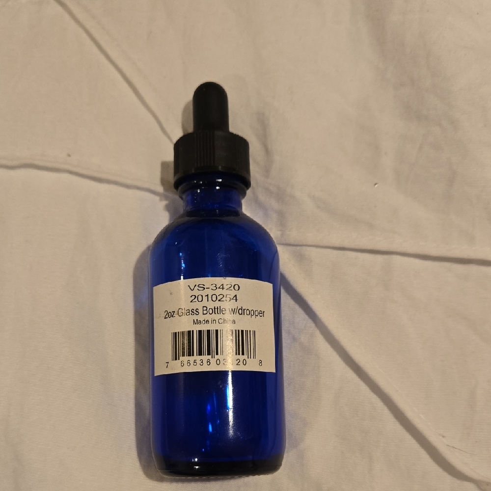 (12) 2oz Glass Bottle With Dropper